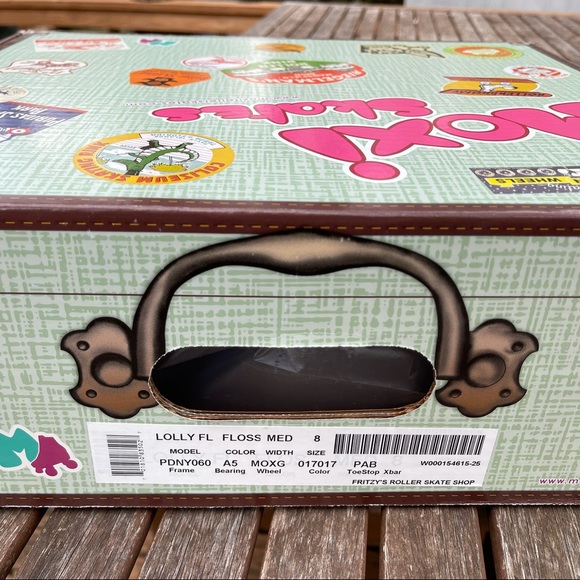 Moxi Lolly Floss Roller Skates Size 8 - Picture 13 of 15